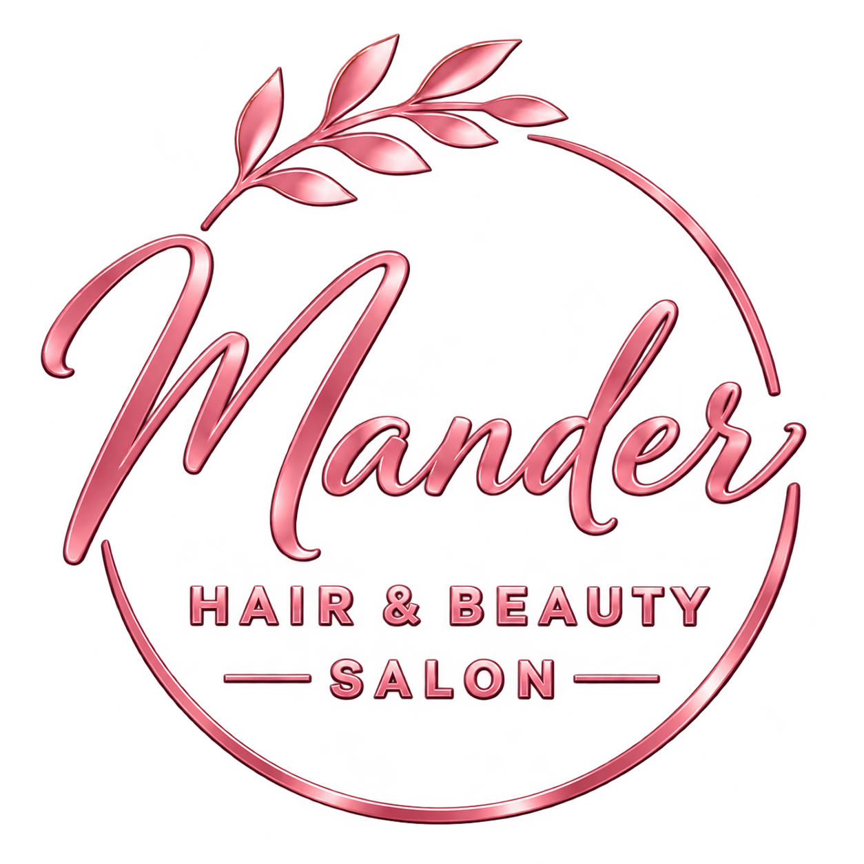 Mander Hair & Beauty Salon Logo
